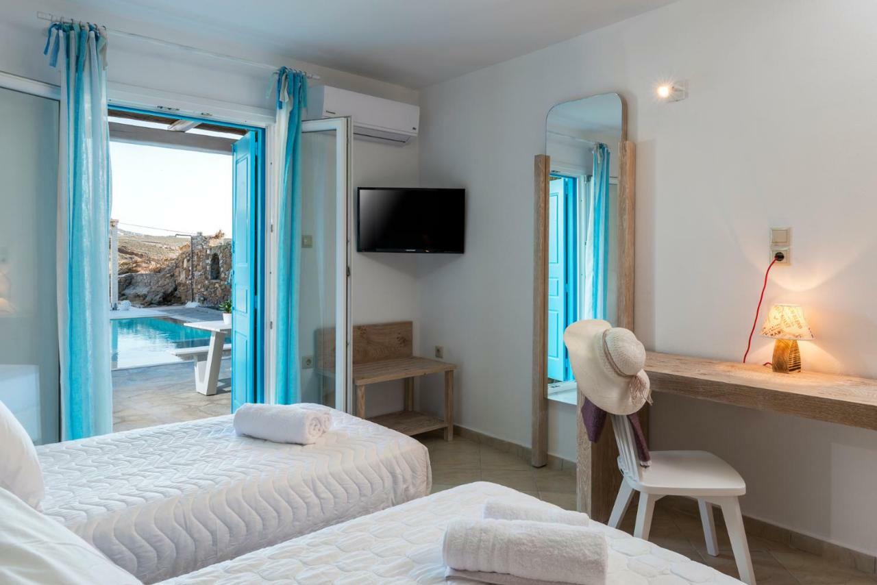 Wild View Mykonos Vila Merchia Beach Exterior foto