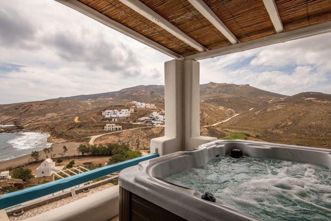Wild View Mykonos Vila Merchia Beach Exterior foto